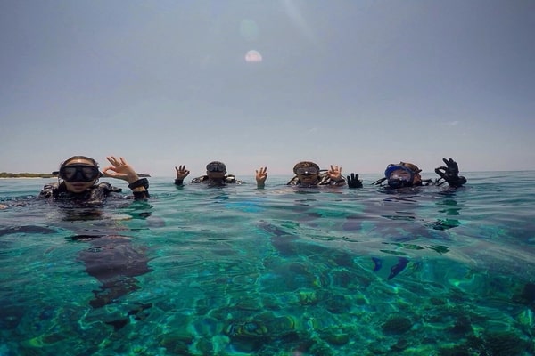 divers wearing casio dive watches